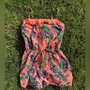 Colorful pineapple romper